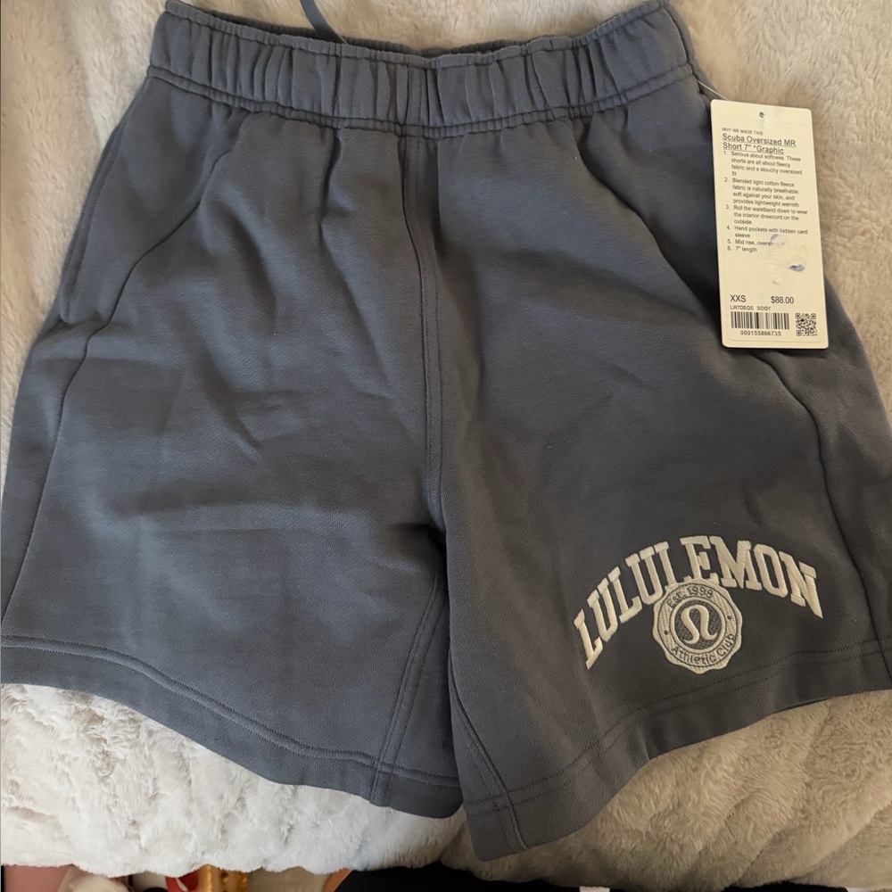 Lululemon Gray Athletic Shorts
